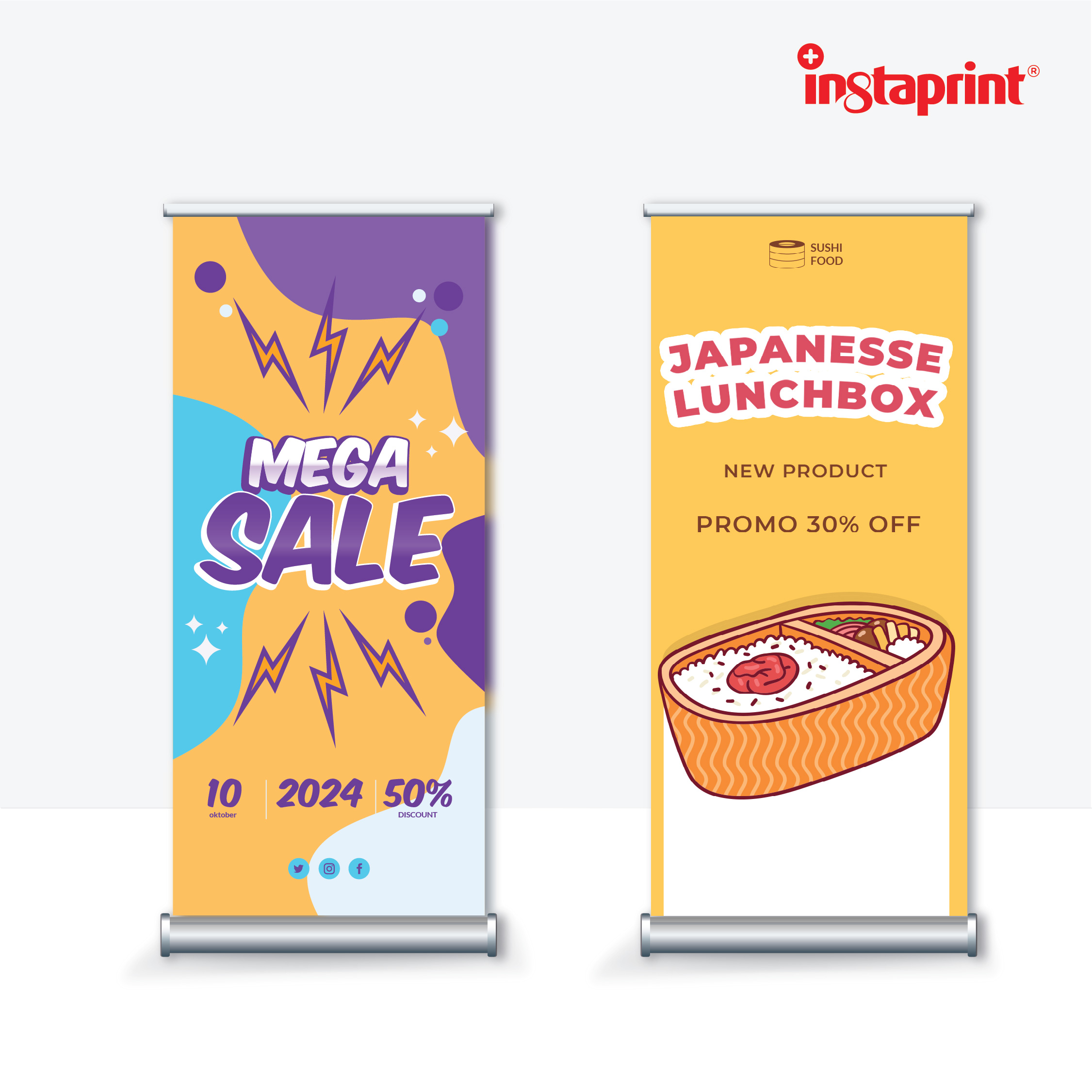 Ukuran Roll Banner