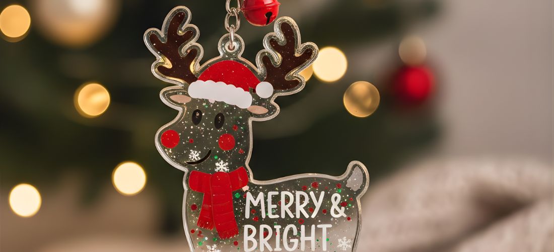 Gantungan Kunci Custom Natal