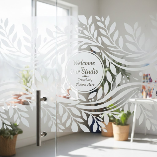 Sticker untuk Pintu Kaca & Dinding Kaca